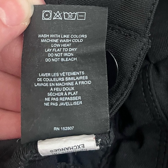 CUTS Black Slim Fit Jogger Pants Mens Modern Minimal Athleisure XL - Picture 8 of 9